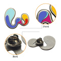 hard enamel colorful lapel pins design your logo pin badge